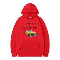 Unisex I Survived My Trip To NYC Graphic Hoodie