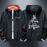 Trendy Game Print Thin Hooded Jacket