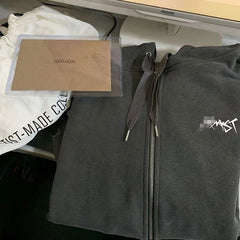 Unisex Y2K Style Kpop Zipper Hoodie