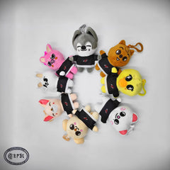 Cute KPOP Plush Keychain Pendant