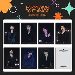 Permission to Dance ON STAGE Photocard 7pcs
