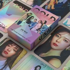 KPOP Laser GOLD LOMO Cards Collection