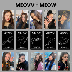 KPOP Album MEOW Bonus Card