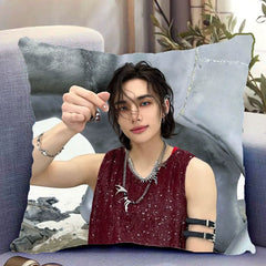 Hyun Jin Double-sided Throw Pillow