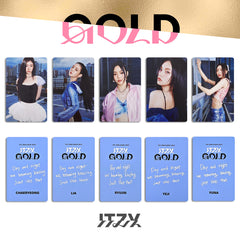 ITZY GOLD Photocard Limited Edition