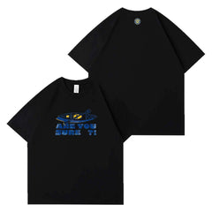 JK JIMIN AreYouSure Graphic Short-sleeved T-shirt