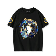 Unisex Game Scaramouche Cotton Short-sleeved T-shirt