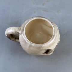 Skull Head Bone Ceramic Mug