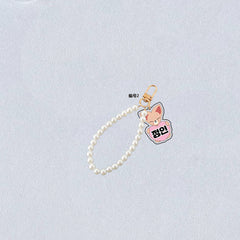 Kpop Pearl Keychain Pendant