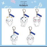PLAVE Cartoon Acrylic Keychain Pendant