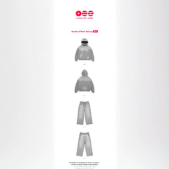 BANGTAN World Tour Casual Hoodie Sports Sweatpants Set