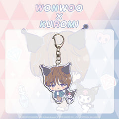 SVT Transparent Acrylic Pendant Keychain