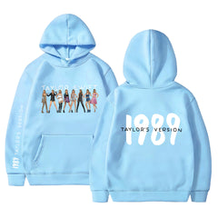 Unisex Taylor 1989 Printed Loose Hoodie