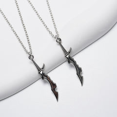 Anime Blade Pendant Necklace