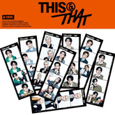 SKZ This & That Series Bookmark 8PCS