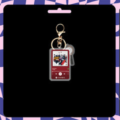 KPOP Track Acrylic Keychain Pendant