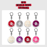 "ARIRANG" Colored Record Acrylic Pendant Keychain