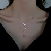 Moon and Stars Necklace