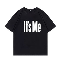 ItsMe Printed Cotton Short-sleeved T-shirt