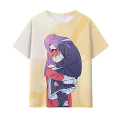 Cute Anime Digital Printed Short Sleeve T-Shirt