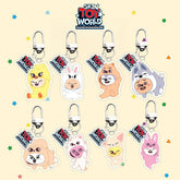 Kpop Cartoon Acrylic Keychain