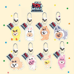 Kpop Cartoon Acrylic Keychain