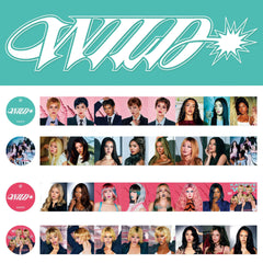 KATSEYE WILD Tape Stickers