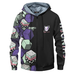 Unisex Anime Cosplay Thicken Zipper Coat