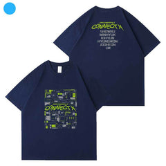 ConnectX LOGO Print Short-sleeved T-shirt