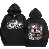 SKZ World Tour Run It Pullover Black Hoodie