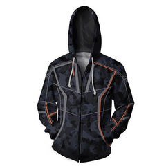 Unisex Venom Spider 3D Printed Pullover Zipper Cosplay Hoodie