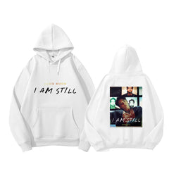 KPOP IAM STILL Logo Printed Hoodie