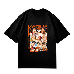 KPOP Album KARMA CEREMONY Character T-Shirt