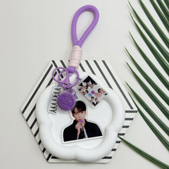 BANGTAN Acrylic Pendant Rope Keychain