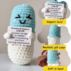 Emotional Support Chill Pill Doll