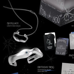 YEJUN Birthday Ring Necklace