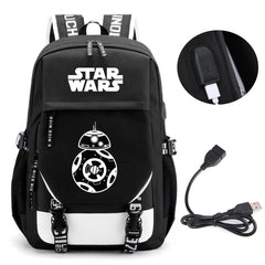 The Darth Face Large Capacity Backpack