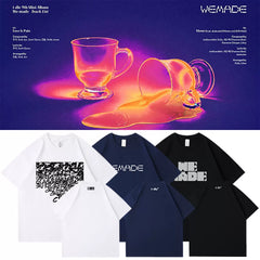 We Made Album Graphic Short Sleeve T-Shirt Top