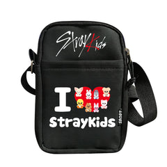 I Love SKZ Cute Print Pattern Crossbody Bag