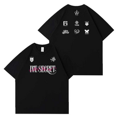 IveSecret Letter Short-sleeved T-shirt