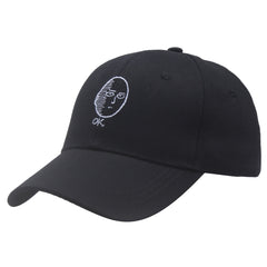 Trendy Embroidery OK Baseball Cap