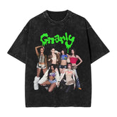 Vintage KPOP Gnarly Pattern Cool T-Shirt