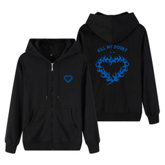 KillMyDoubt Tour Zipper Hoodie Top