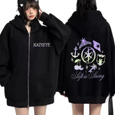 Soft Is Strong Graphic Zipper Hoodie