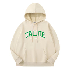Trendy Men's and Women's Letter Loose Hoodie