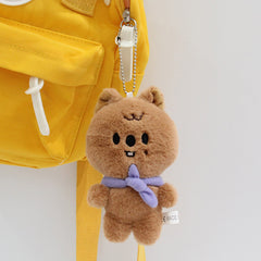 KPOP Cartoon Scarf Doll Plush Pendant