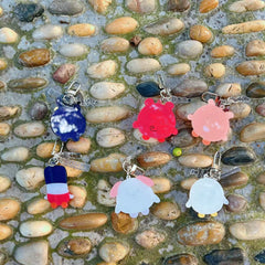 KPOP Acrylic Interlayer Cartoon Keychain Pendant