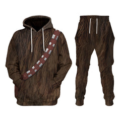 Trendy 3d Mandalorian Print Cosplay Sports Hoodie Pants Co-ords