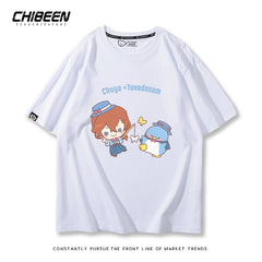 Men's and Women's Dazai Short Sleeve Cotton T-Shirt