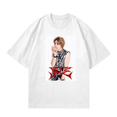 Unisex Casual Kpop ATE Loose T-Shirt